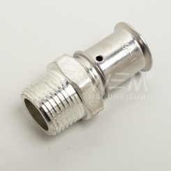 WEM Press- Übergang , R 1/2 " Außen Gewinde Ø 16mm 