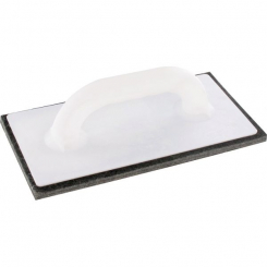 NBHP 102 Kunststoff-Reibebrett mit Moosgummibelag, 280 x 140mm 