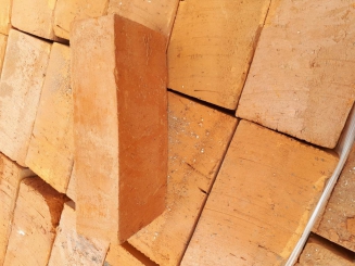 Backstein Hintermauerziegel Reichsformat. 25 x 12 x 6/6,5 cm, 300 Stück 