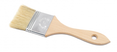 NBHP 013 Modler 1.Stärke Flachpinsel 50mm helle Chinaborste 