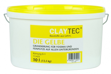 Claytec  Grundierung DIE GELBE (fein) 5 l, RW 25 m² 