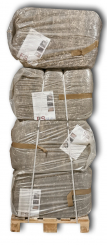 Schütt Hanf FS 60, Faserballen 1 VE =  8 Faserballen für ca 4,0 m³ inkl. Europalette 