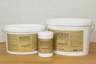 Kreidezeit Gekkosol Farbe  1 l,  RW 8m² 