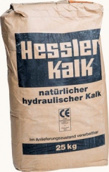 NHL 2 Hessler Natürlicher hydraulischer Kalk, 20kg-Sack, Weißkalkhydrat 