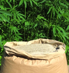 Hanf-Lehm-Feinputz braun, 25 kg, RW ca. 5 m² 