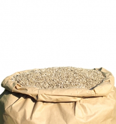 Hanf-Feinschäben (Kollerschäben) Sack, 10 kg; Zuschlag für Lehmbau 2-4 mm 