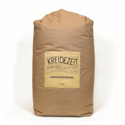 Kreidezeit  Lehmstreichputz, weiß, 2,5 Kg, RW 12,5 m² 
