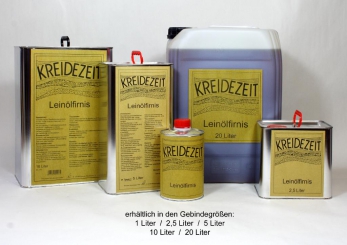 Kreidezeit  Leinölfirnis (bleifrei) 0,5 l, RW 10 m² 