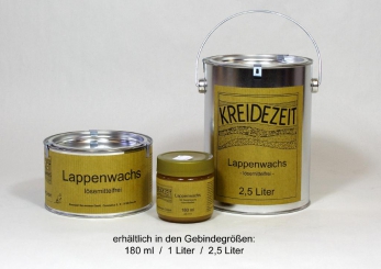 Lappenwachs  0,18 l 