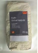 Naturkalk-Universalputz 25kg/Sack 