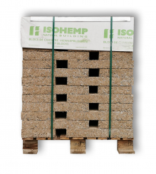 ISOHEMP Hanfsteine 7,5 cm, 1 Palette zuzüglich Transport. BITTE UNBEDINGT TRANSPORTPREISE PER E-MAIL ERFRAGEN! 