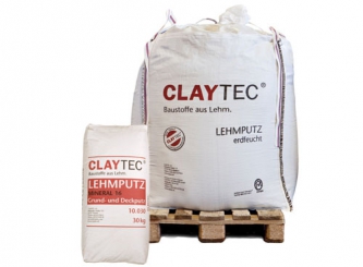 Claytec  Lehmputz Mineral 20, Sackware, 25 kg 