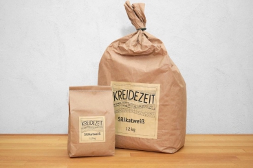Kreidezeit, Silikatweiß für 0,75 ltr, 1,2 kg, RW 10 m² 