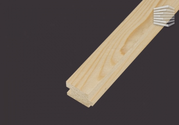 Steico Floor Profilleiste L=2.000 mm x B= 50mm x D=35 mm 