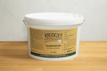 Kreidezeit  Sumpfkalkfarbe, 10 l, RW ca. 60 m² 10,0 l