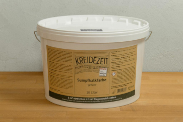 Kreidezeit  Sumpfkalkfarbe- gefüllt, 10l, RW 50 m² 10,0 l
