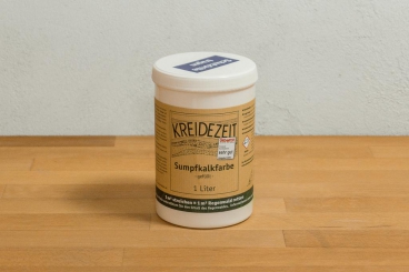 Kreidezeit  Sumpfkalkfarbe- gefüllt, 1l,  RW 4,5 m² 