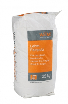 WEM Lehm-Feinputz 25kg 