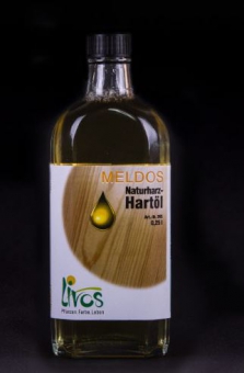 Meldos Naturharz-Hartöl für Allergiker, 0,25 l, RW 3 m² 