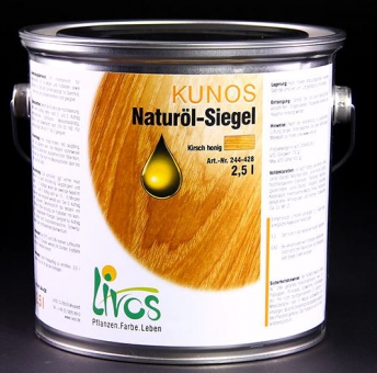Kunos Natur Öl Siegel, weiß, 2,5 l, RW 40 m² 