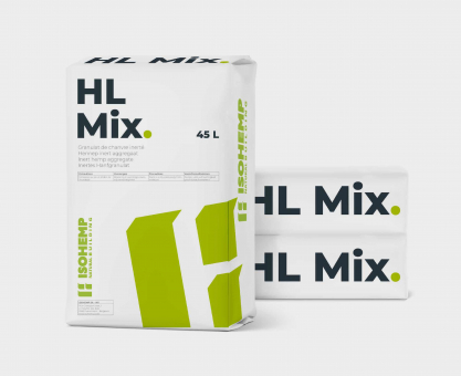 ISOHEMP HL Mix Säcke,  Palette zuzüglich Transport. BITTE UNBEDINGT TRANSPORTPREISE PER E-MAIL ERFRAGEN! 