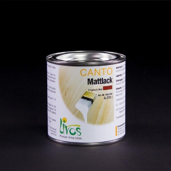 Canto-Mattlack, weiß 0,75 l, RW 15m² 