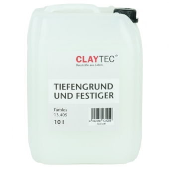 Claytec Tiefengrund und Festiger , 1,0 l, RW 5 m² 