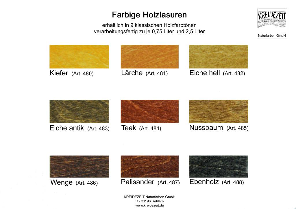 Naturbauhof Prenzlau Shop | Kreidezeit-Holzlasur teak 0,75 l, RW 10-12